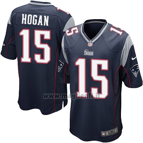 Maglia NFL Game New England Patriots Hogan Blu